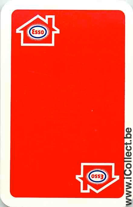 Single Swap Playing Cards Motor Oil Esso (PS13-40G) - Click Image to Close